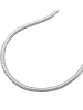 Gallay Kette Schlange 1,5mm rund Silber 925 45cm in silber