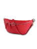 Toscanto Leder Gürteltasche Toscanto Tasche rot ca. 37cm