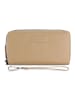 Bugatti Elsa Geldbörse RFID Schutz Leder 19 cm sand
