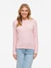 Vila Struktur Strickpullover Kuscheliger Design Sweater VIDALO in Rosa-2