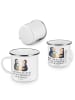Mr. & Mrs. Panda Teebecher 11. Hochzeitstag Stahlhochzeit mit Sp... in Transparent