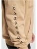 DNGRS Dangerous DNGRS Dangerous Dangerous DNGRS Decent Zip Hoody in unionbeige