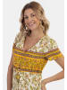 usha FESTIVAL Damen Sommerkleid in Wollweiss Mehrfarbig