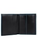 Piquadro Blue Square Geldbörse RFID Leder 10 cm in black