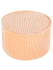 Beliani Pouf ZIKRIA in Rosa - (W) 40 x (H) 25 x (L) 40 cm