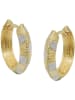Gallay Creole 14x3mm 9Kt GOLD in bicolor
