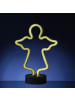 SATISFIRE LED Neonlicht Dekofigur Engel H: 28cm in warmweiß