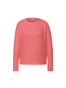 Street One Pullover in striking coral mel.