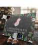 Mr. & Mrs. Panda Tee Adventskalender Axolotl Tanzen mit Spruch in Kreidetafel
