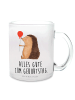 Mr. & Mrs. Panda Tee Tasse Igel Luftballon mit Spruch in Transparent