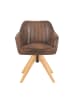 DUBI Möbel 2er-Set: Drehstuhl Mika-Finn in Hellblau - (B)60 x (H)82 x  (T)61 cm