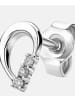 Diamant L'éternel Ohrringe aus 375 Weißgold mit Diamant