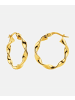 Diamant L'éternel Ohrringe aus 375 Gelbgold