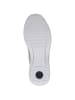 Caprice Sneaker in WHITE/SILVER