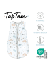 TupTam Baby Ganzjahres Schlafsack Ärmellos Wattiert in blau/beige