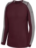 Normani Outdoor Sports Damen Merino Langarm-Shirt „Goulburn“ in Bordeaux