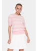 SAINT TROPEZ Kurzarm-Bluse MilanaSZ in Pink-a-boo Bright