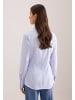 Seidensticker Kelchkragenbluse Slim in Hellblau