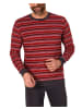 NORMANN Frottee Schlafanzug lang Pyjama RingelMuster - 82393 in rot