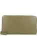 Esquire Peru Geldbörse RFID Leder 19 cm in olive