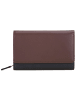 MYWALIT Geldbörse Leder 15 cm cacao