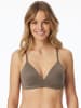 Schiesser Bügelloser BH Invisible Soft in Taupe