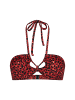 Triumph Bustier-Bikini-Top Red Label Midnight Swim in BROWN COMBINATION