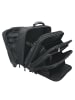 Dermata 2 Rollen Businesstrolley 38 cm Laptopfach schwarz