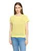 Betty Barclay Lochstrick-Pullover ohne Arm in Gelb