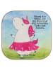 Mr. & Mrs. Panda Tischschoner Einhorn Ballerina Design mit Spruch in Weiß