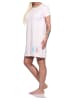 NORMANN Nachthemd halbarm Bigshirt Feder und Pfeil - 74879 in rosa