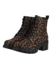 DOCKERS Stiefelette in Schwarz/Braun