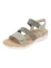 remonte Sandalen in Oliv