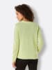 creation L Strickjacke in pistazie-meliert