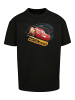 F4NT4STIC Heavy Oversize T Shirt Cars Lightning McQueen in schwarz
