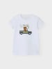 name it T-Shirt mit Print "Move" in Weiß