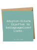 Mr. & Mrs. Panda Deluxe Karte Spruch Adoptiveltern Liebe mit Spruch in Meeresbrise