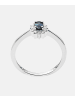 Diamant L'éternel Ring aus 375 Weißgold mit Diamant mit Saphir