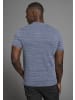 Delmao T-Shirt in marine melange / grau melange