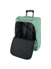 travelite Kick-Off - 2-Rollen-Kabinentrolley S 55 cm (schwarz) in salbei