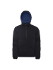 Colina Herren Wattierte Blousonjacke in Schwarz Königsblau
