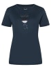 super.natural W WOOD CRAFTINE TEE in blau