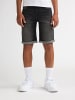Petrol Industries Bullseye Regular Fit Jeansshorts SanFelipe in Schwarz