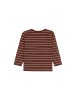 Marc O'Polo KIDS-BOYS Longsleeve in CRIMSON BROWN STRIPE