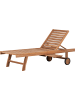 GMD Living Teak Holz Garten Rollliege WOODIE in Natur