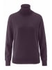 Hessnatur Hessnatur Rollkragenpullover Relaxed aus reiner Bio-Merinowolle in dunkle traube
