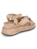 MJUS Keilsandalen in Beige