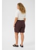 KAFFE curve Shorts KCmille Regular fit in Fudge