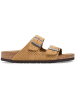 Birkenstock Sandale Arizona Suede Embossed in Beige