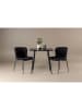 ebuy24 Essgruppe Polar Noir 75 x 75 cm